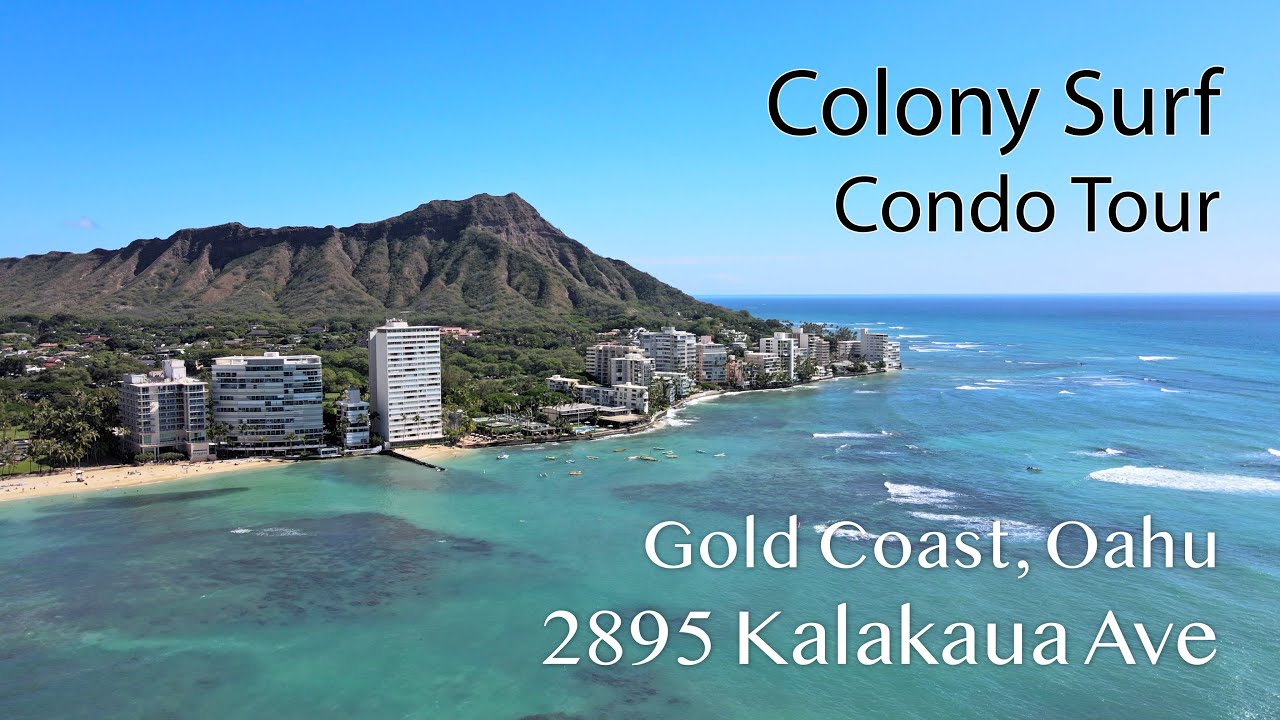 Colony Surf Condominium Gold Coast, Oahu YouTube