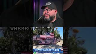 Trump Flags Spark Violence  San Diego Home Attacked