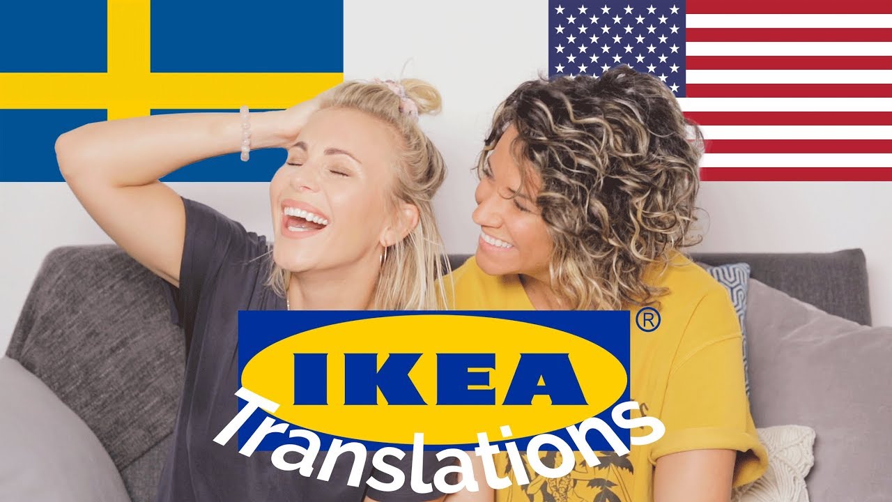 Translating Names Of Ikea Products From Swedish To English Back