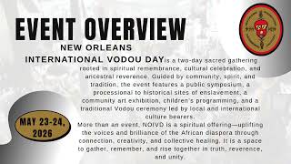 New Orleans International Vodou Day 2026 | Cultural Preservation &amp; Global Heritage Event