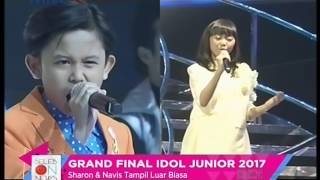 Grand Final Idol Junior 2017 'Sharon & Navis Tampil Luar Biasa' - Seleb On News (6/3)