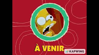 Minimax Québec - À Venir Les Simpson Up Next The Simpsons 1999 - 2004 Fanmade