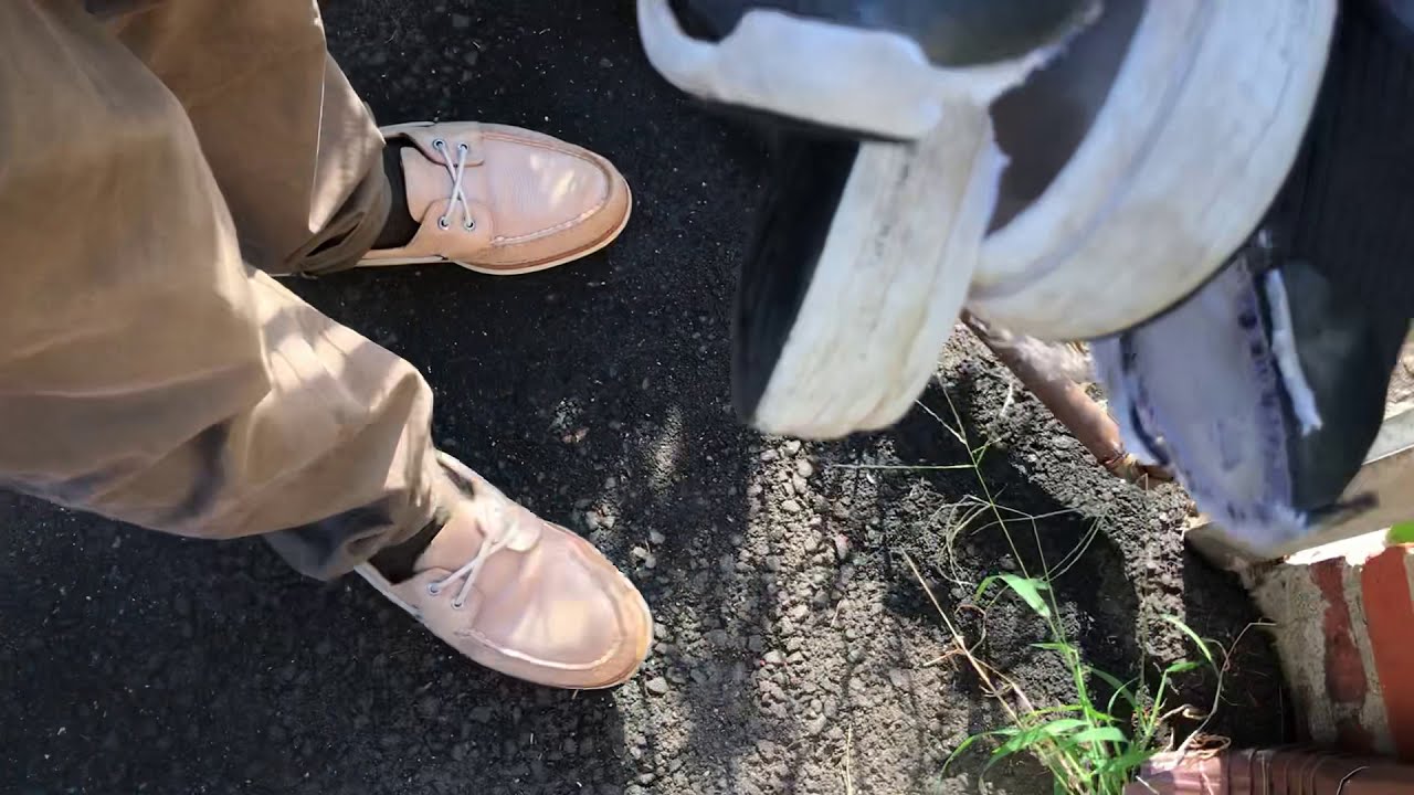 Throwing Away The Trashed Adidas Running Shoes Remains YouTube