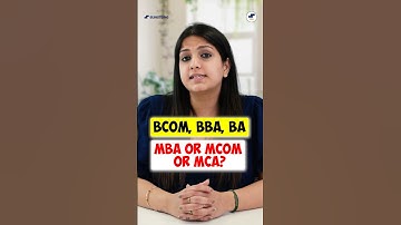 ✅MBA vs MCA vs MCom⁉ Which is better? MBA or MCA or MCom in 2024 #mba #masterprogram #mcom #viral
