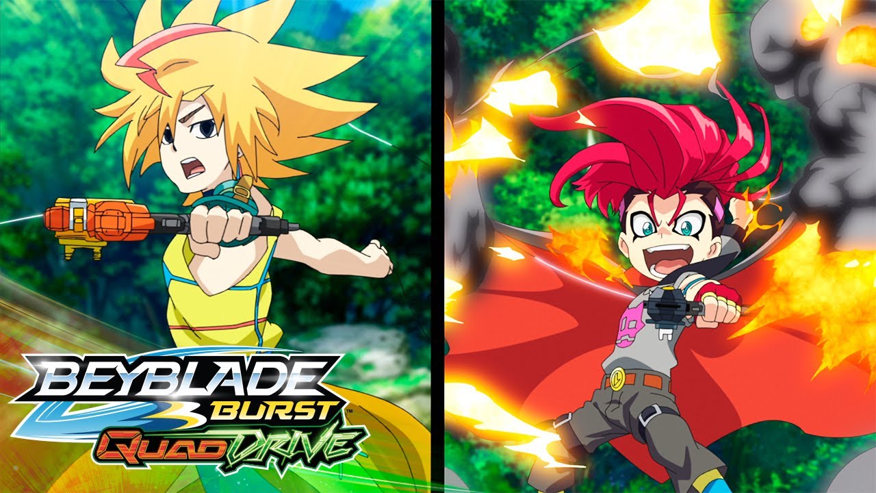 BEYBLADE BURST QUADDRIVE | Ép.11 Bel contre Free ! | Ép.12 Prince des Ténèbres un jour...