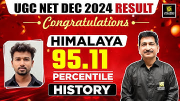 UGC NET December 2024 | NET Topper Interview | Himalaya Bhot, 95.11 Percentile | History