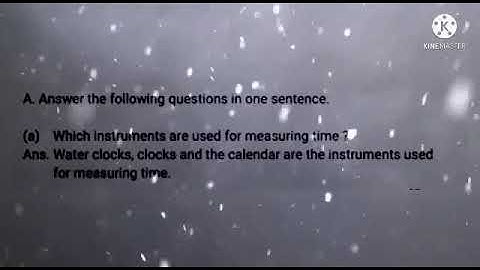 Std 3rd |EVS 5. understanding Time |Question Answer