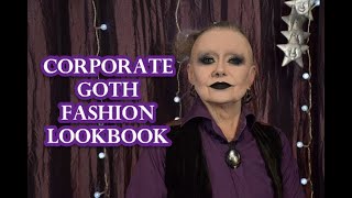 Corporate Goth Fashion Lookbook
