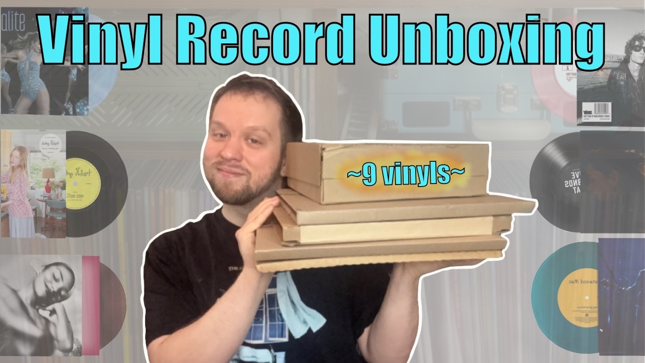 VINYL UNBOXING HAUL! (Taylor Swift, Olivia Dean, Audrey Hobert, + more!) 
