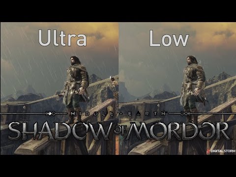 Middle Earth - Shadow of Mordor Ultra vs Low Graphics Comparison (4K)