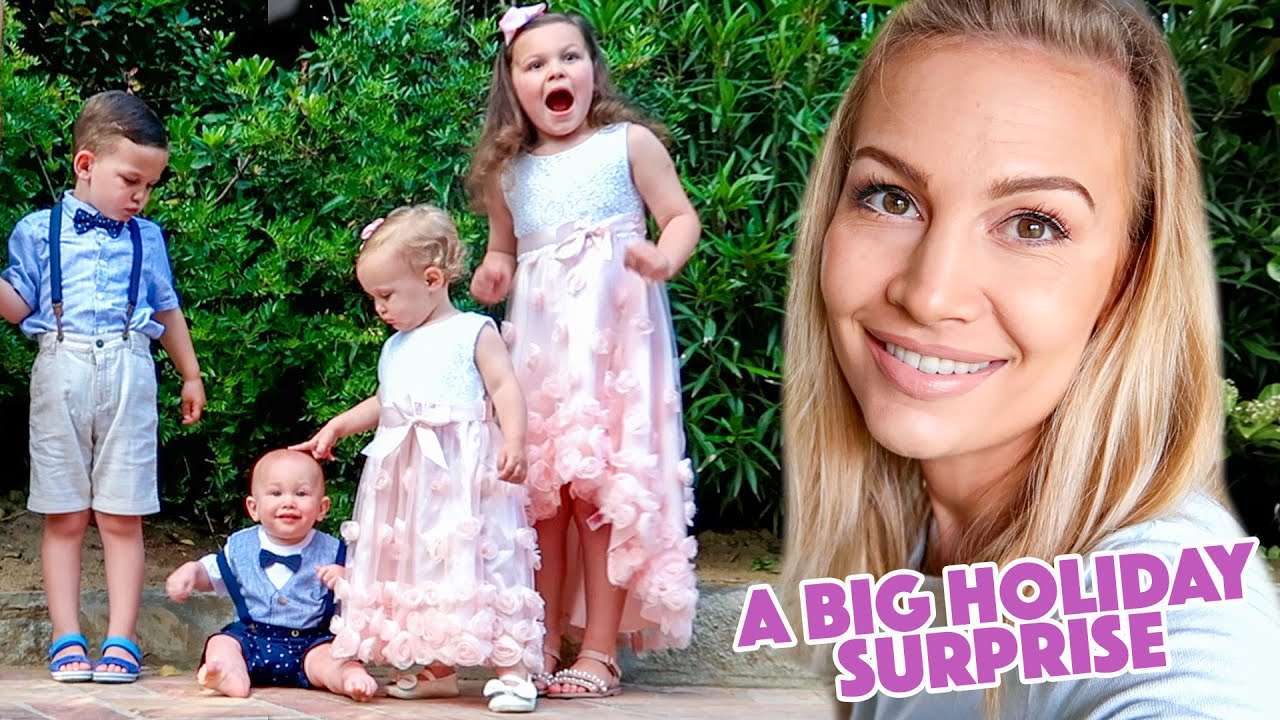 A BIG HOLIDAY SURPRISE! (Family of 6)