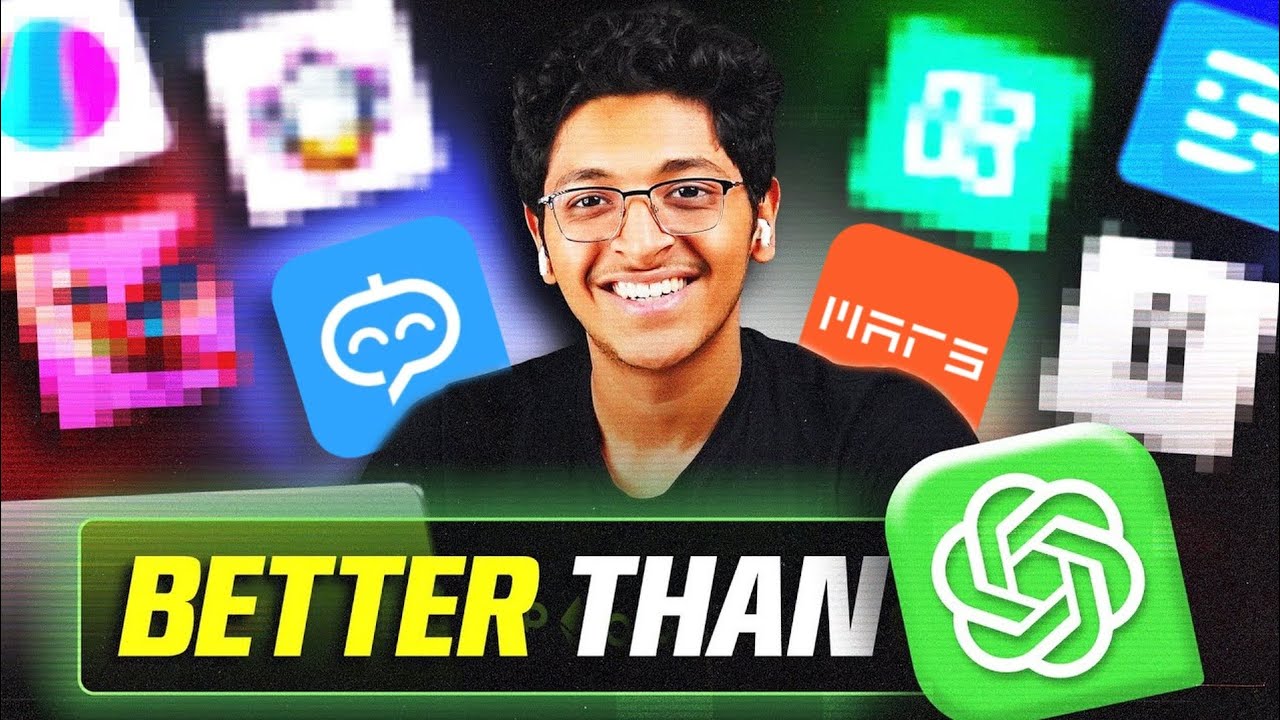 (re-edited)FORGET ChatGPT, These 7 FREE AI Tools are EVEN BETTER! 🔥🤯|   @IshanSharma7390