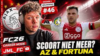 Doelpuntenprobleem bij Ajax & bekerkraker met AZ | FC 26 Ajax Career Mode #46