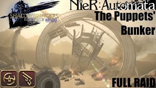 Final Fantasy XIV - NieR Automata FULL RAID (blind) - The Puppets' Bunker (Samurai & Machinist)