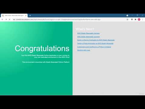 Deploying sample web application with the help of elastic beanstalk.|AWS 2022