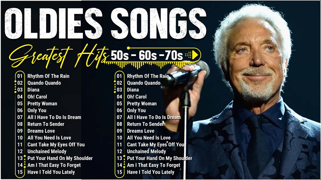 Oldies But Goodies 50s 60s 70s 📀 Tom Jones, Elvis Presley, Paul Anka, Andy Williams, Engelbert