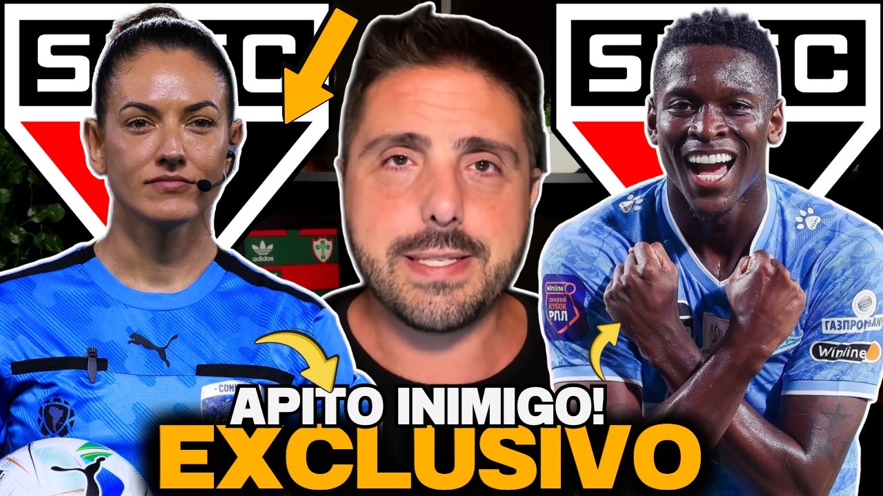 🚨AGORA🚨| LUIZ HENRIQUE EM JULHO? CABERIA NO SPFC?🚨| SÃO PAULO NA BRONCA COM ARBITRAGEM DA SEMIFINAL!