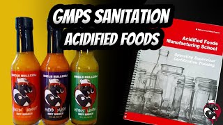 How To Start A Hot Sauce Company  - GMP's & Sanitation