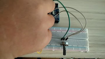 Arduino 3.ders potansiyometre ile led parlaklığını ayarlama.