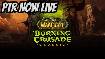 TBC PTR Testing - Mage nerf? ZG coins? Stance bars & Pets broken? Warr Leveling & Terocone Testing!