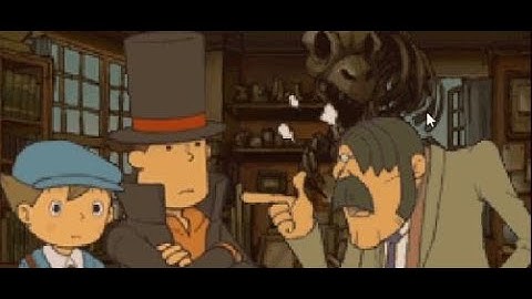 Holly Streams Professor Layton and the Diabolical Box (Part 1) Ft. PuzzleGamingNerd