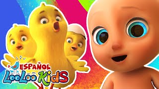 🐥 Los Pollitos: Fiesta Musical | Una Hora de Canciones para Niños | LooLoo Kids Español