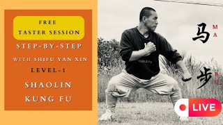Shaolin Kung Fu Level - 1 | Step by Step with Shifu Yan Xin -Train like a Shaolin Warrior- Session 3