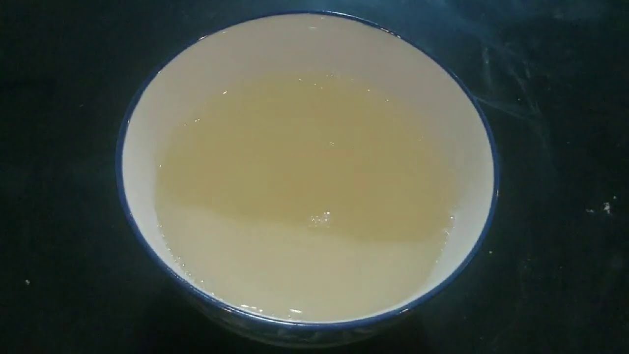 الطريقه الصحيحه لعمل الجيلاتين.ملمع الفاكهه .بكل سهوله وبدون اى تعقيد