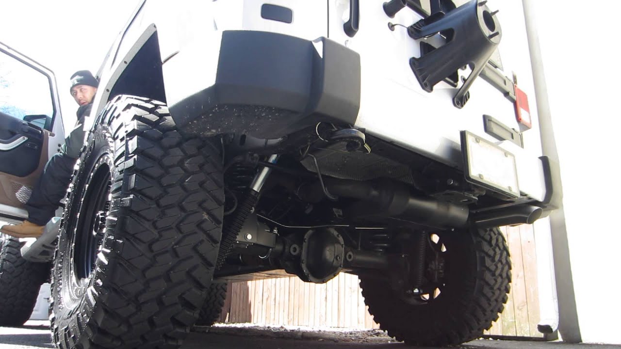 2012 Jeep JKU Flowmaster Exhaust YouTube