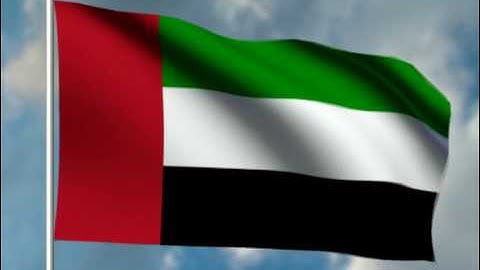 OFFICIAL | UAE ANTHEM | ANIMATED FLAG