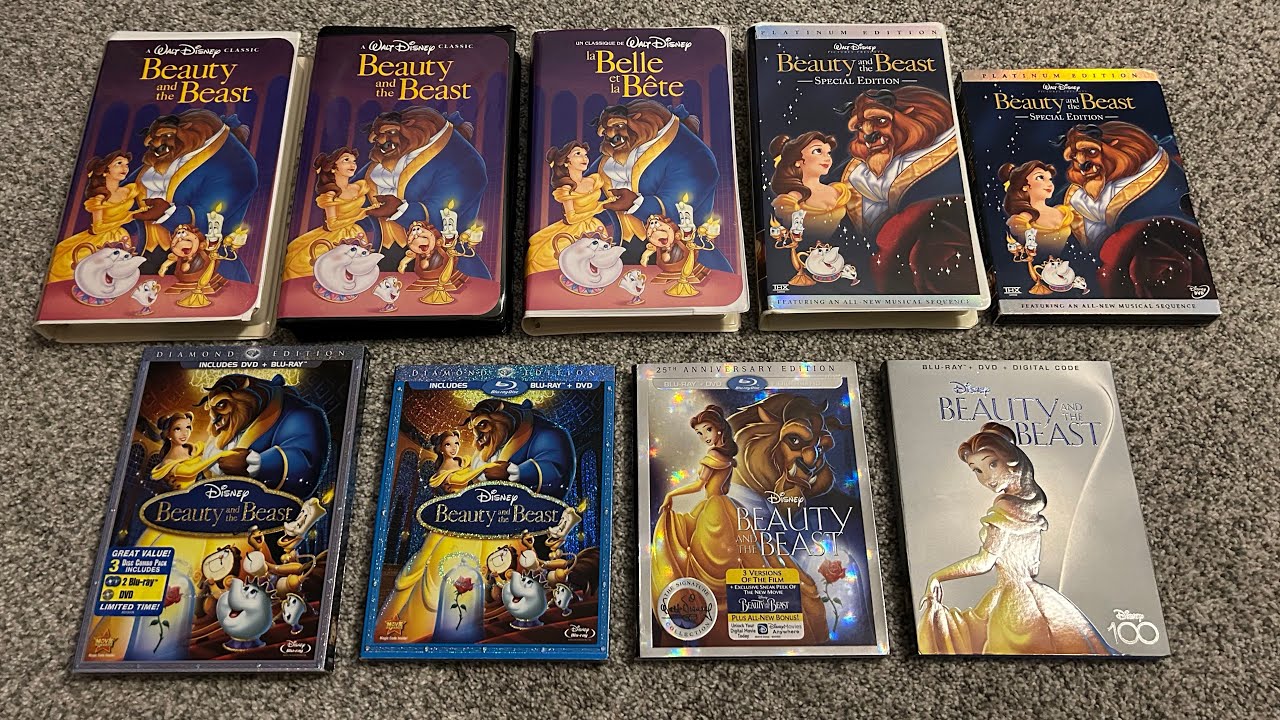 Updated Comparison Video For Disney’s Beauty and The Beast (1991)