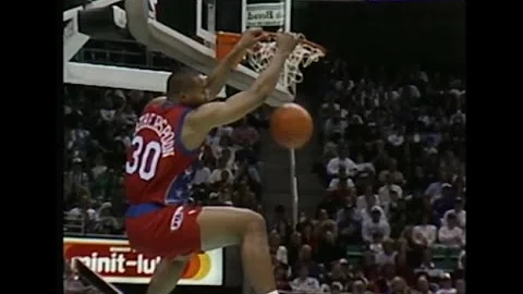 Clarence Weatherspoon - 1993 NBA Slam Dunk Contest...