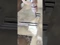 Waterjet cutter slices precise slots through sheet material underwater