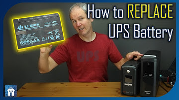 How To Replace a UPS Battery - Security System Battery Backup