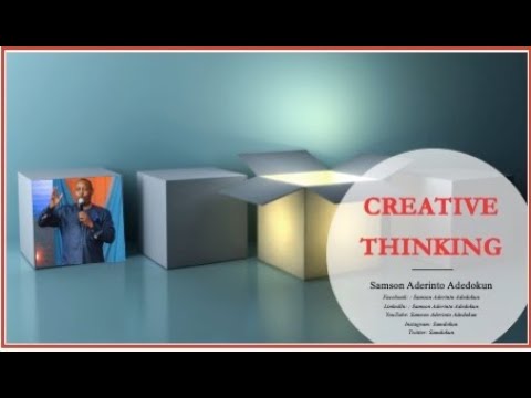 CREATIVE THINKING - YouTube