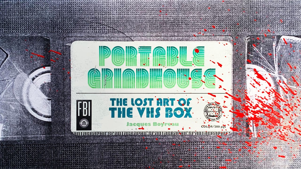 Portable Grindhouse: The Lost Art of the VHS Box (Flick Through)