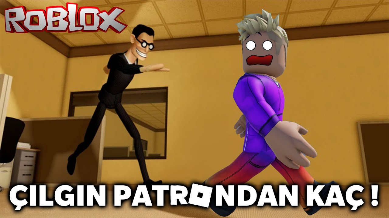 ÇILGIN PATRONDAN KAÇIP EVE GİT W/ HAN KANAL | ROBLOX RUSHED OUT