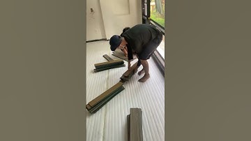 Thi công sàn gỗ xương cá trên nền gạch hoa - 0944200579 #trieusango