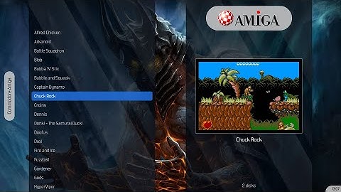 Playing Amiga multi-disk games via FS-UAE and RetroJoyBox