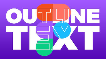 How To Create A Text Outline in Figma (2025)