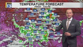 Storm chances, slightly cooler temperatures move into New Mexico by Saturday