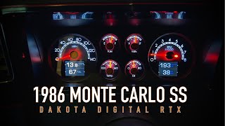 Dakota Digital Dash Install: GBody 1986 Monte Carlo SS