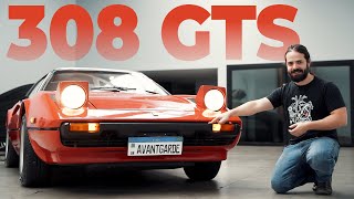 A primeira Ferrari da história com um V8 que deu certo: 308 GTS