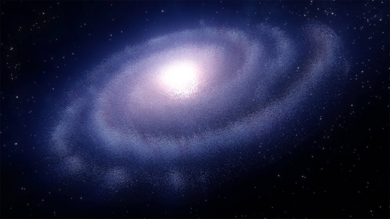 Create space galaxy in 3ds max with a particle system