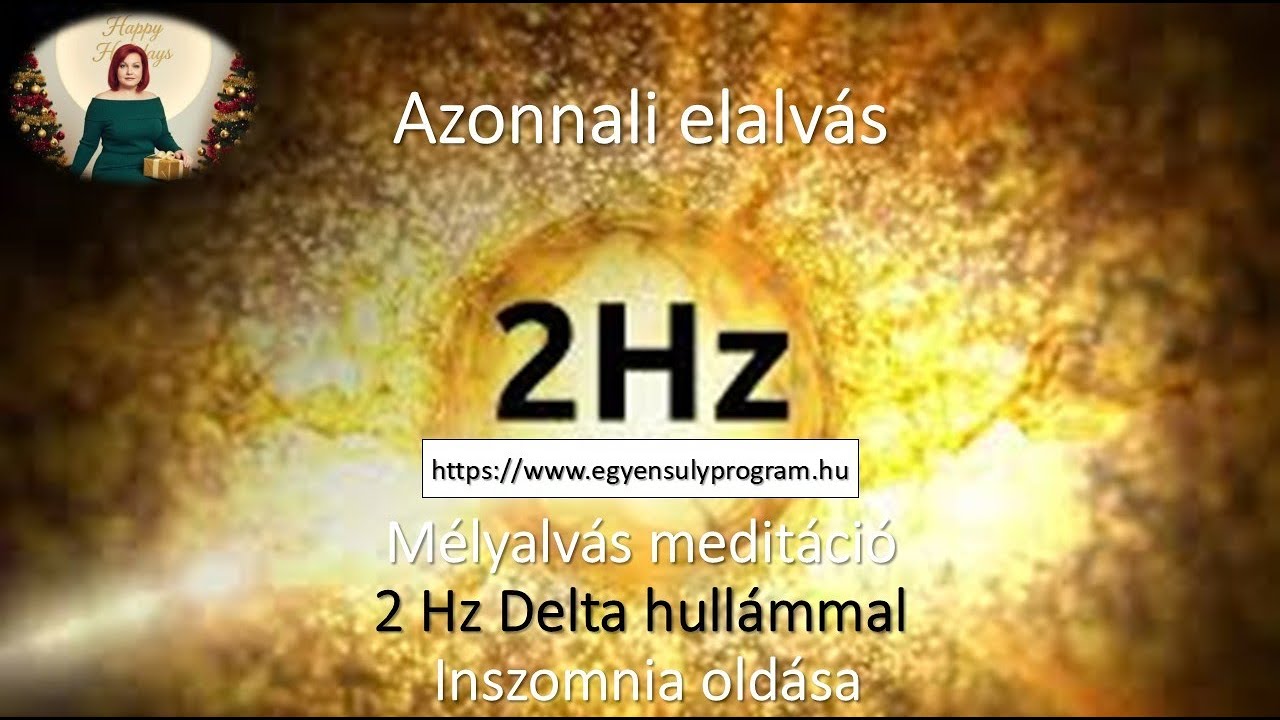 🎧Mélyalvás meditáció 🎧 2 Hz Delta binaurális hanggal 🎧 Inszomnia oldása 🎧 Azonnali elalvás❣️