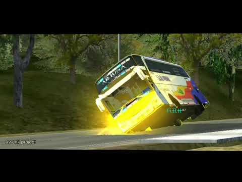 story wa mabar bussid oleng sampai laka😱🔥 // bussid 3.6.1