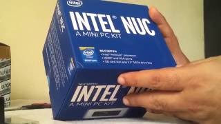 Intel Nuc Kit Nuc5Ppyh- Unboxing And Embly N3700 2.40 Ghz, Quad Core