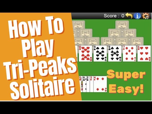 Tri-Peaks Solitaire Rules and Tips. Play Tri-Peaks Pyramid solitaire online