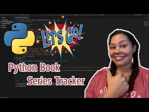 Python Book Series Tracker ? LETS MAKE IT! - YouTube