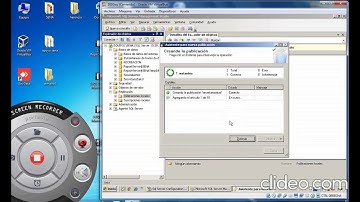 Proceso de replicación de una base de datos en SQL SERVER 2008 R2